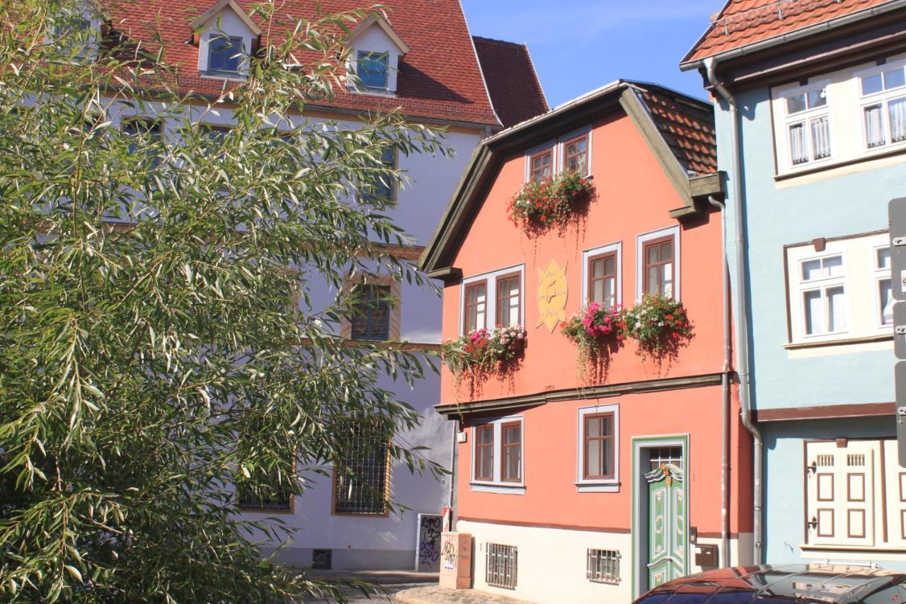 Haus Zum Kleinen Helm Apartamento Erfurt Exterior foto