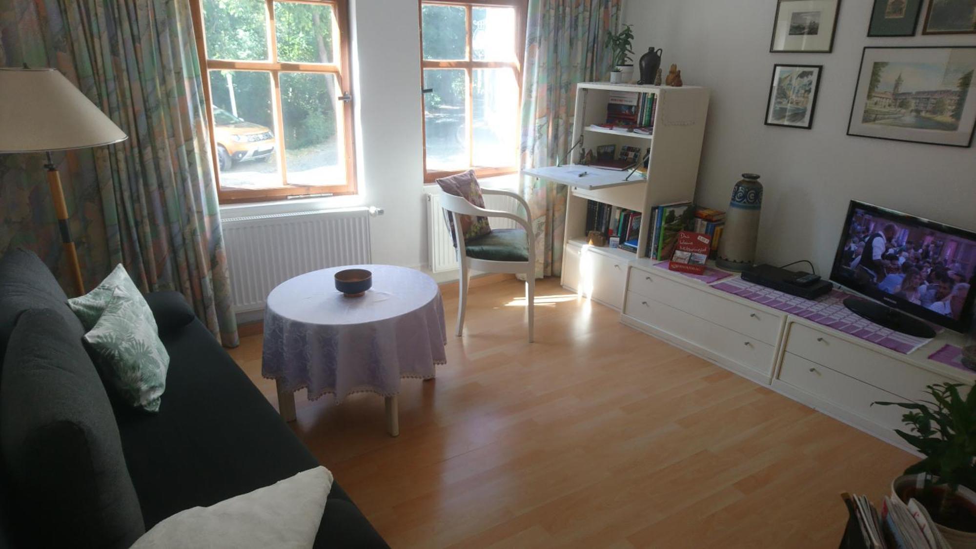 Haus Zum Kleinen Helm Apartamento Erfurt Exterior foto